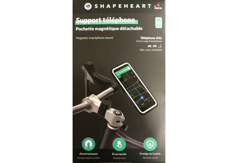 Support Smartphone Shapeheart Support Smartphone Magnétique Moto